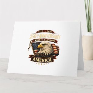 Carte Chemise 250e anniversaire États-Unis 250e Amérique