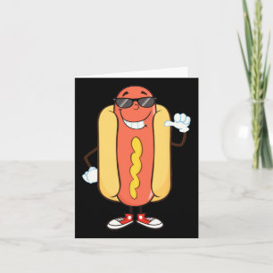 Carte Chemise à chien de danse - Nourriture amusante T C