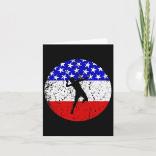 Carte Chemise Badminton - Joueur Badminton