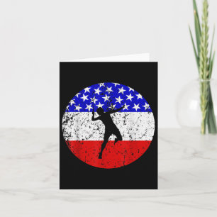 Carte Chemise Badminton - Joueur Badminton