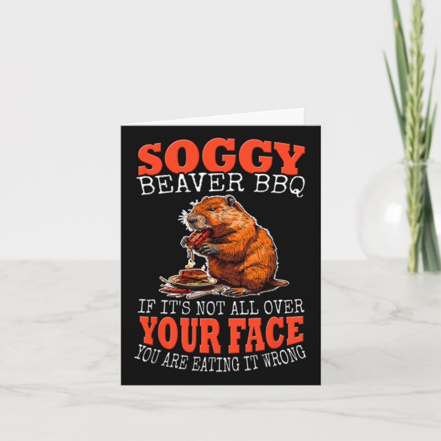 Carte Chemise Bbq Soggy Beaver 1 (Devant)