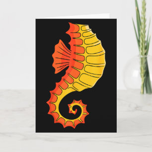 Carte Chemise Cheval Marin Adulte Enfants Hommes Femmes 