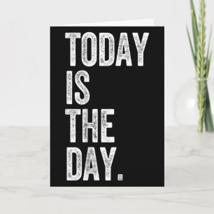 Carte Chemise d'adoption Aujourd'hui est le jour de la c