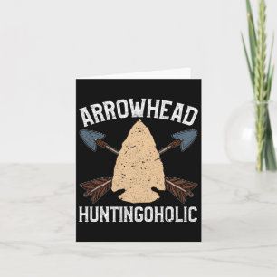 Carte Chemise de chasseur de flèche drôle Arrowhead Hunt