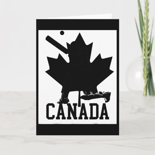 Carte Chemise de cricket canadienne Cricket Canada  (Devant)