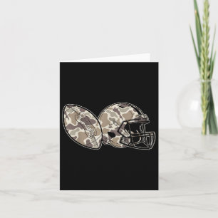 Carte Chemise de football camouflage Maman de football J