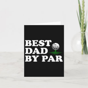 Carte Chemise de golf pour papa Meilleur papa par par dr