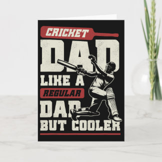 Carte Chemise de la Fête des Pères Cricket Papa Cricket 