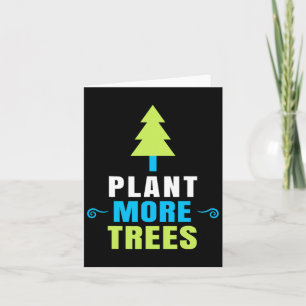 Carte Chemise de la Journée de l'Arbre tenue pour la pla