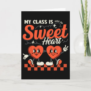 Carte Chemise de la Saint-Valentin pour enseignant Ma cl