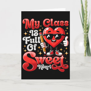 Carte Chemise de la Saint-Valentin pour enseignant Ma cl