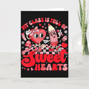 Carte Chemise de la Saint-Valentin pour enseignant Mon C