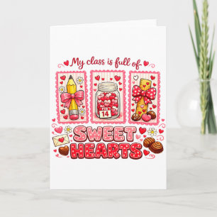 Carte Chemise de la Saint-Valentin pour enseignant Mon C
