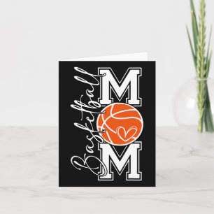 Carte Chemise de maman de basketball tenue de jour de je