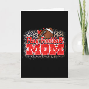 Carte Chemise de maman de football américain Fière maman