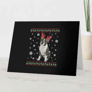 Carte Chemise de Noël dégueulasse pour femmes Boston Ter