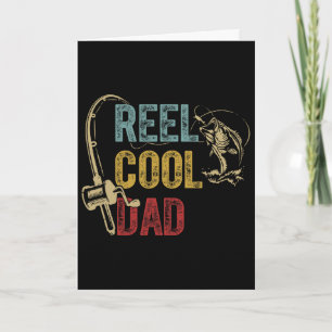Carte Chemise de pêche Papa Génial Fête des Pères Pêcheu