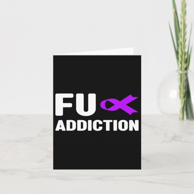Carte Chemise De Sensibilisation À La Surdose - Addictio (Devant)