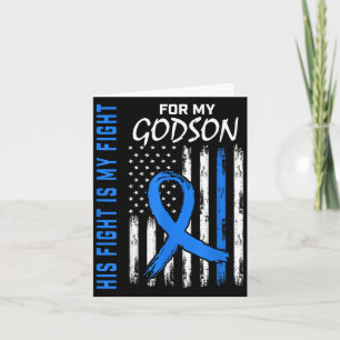 Carte Chemise de sensibilisation au diabète Blue His Fig