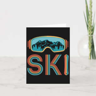 Carte Chemise De Ski Rétro Pour Hommes Femmes Snowboard