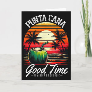 Carte Chemise de vacances familiales à Punta Cana Républ