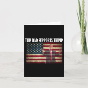 Carte Chemise Drapeau Américaine Donald Trump Fête des p