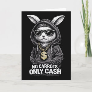 Carte Chemise drôle de lapin de Pâques pour hommes stree