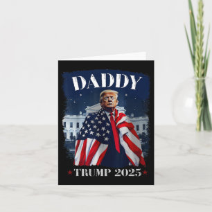 Carte Chemise drôle papa Trump - Papa Trump