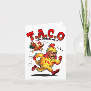 Carte Chemise drôle taco Trump dégonfle toujours Hommes