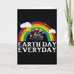 Carte Chemise Earth Day tous les jours pour femmes Earth