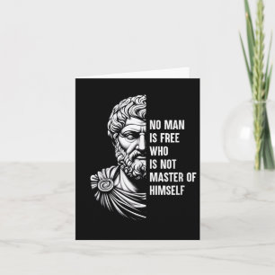 Carte Chemise Epictetus Philosophe Stoïcien Grec Motivat