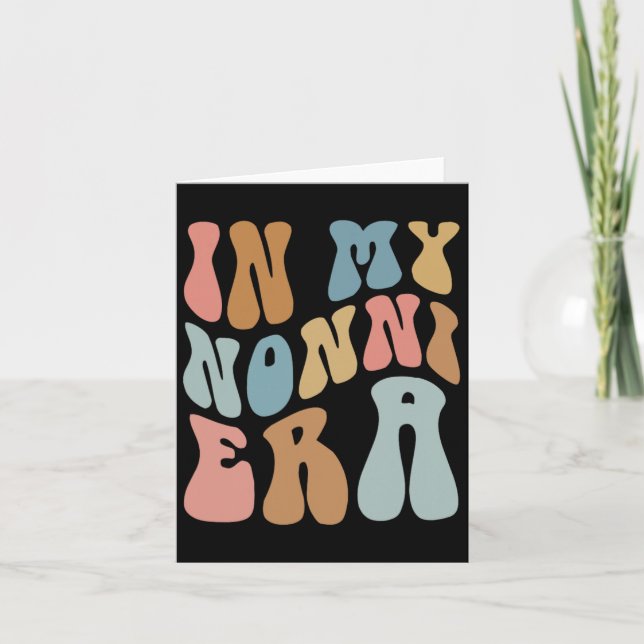 Carte Chemise Femmes Dans Mon Ère Nonni  (Devant)