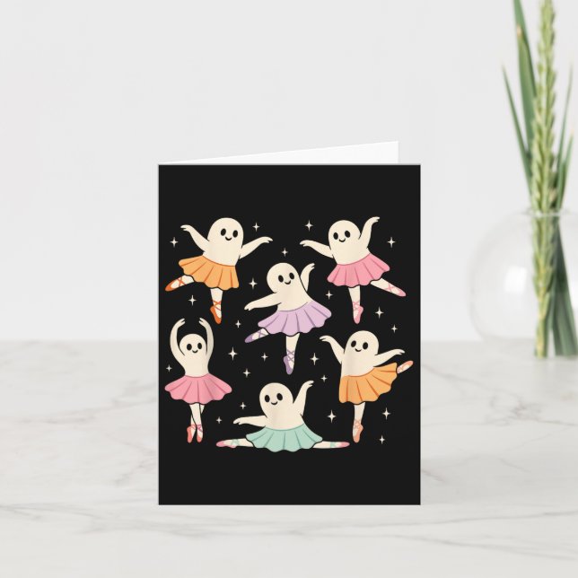 Carte Chemise Femmes de Fantômes Dansants  (Devant)