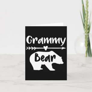 Carte Chemise Grammy Bear Cadeau Pour Grand-mère