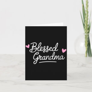 Carte Chemise grand-mère bénie femmes grand-mère fête de