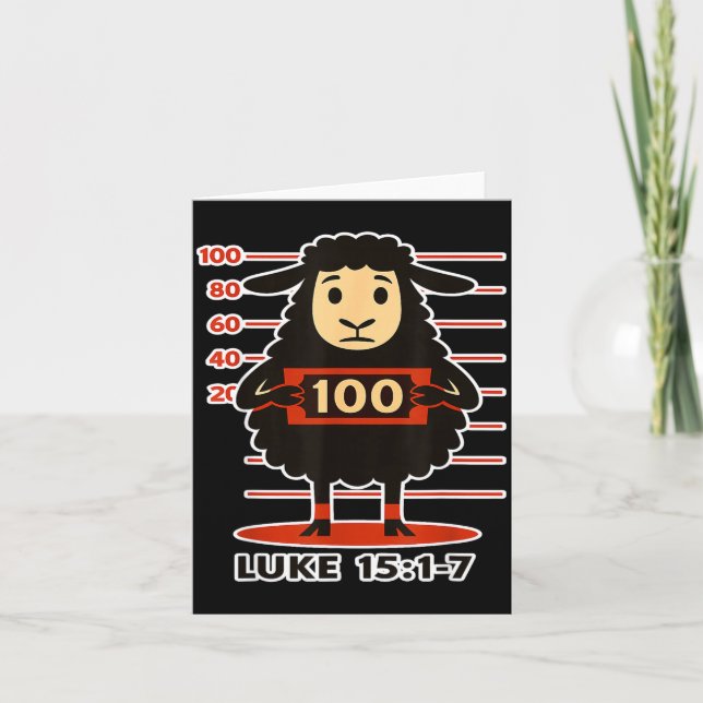 Carte Chemise Graphique Brebis Perdue Luc 15 1 (Devant)