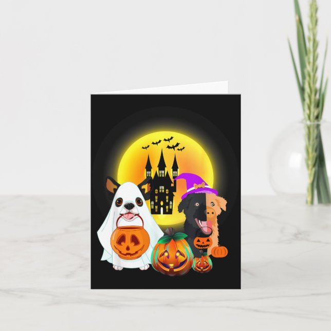 Carte Chemise Halloween Dogs1 (Devant)