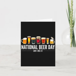 Carte Chemise JOURNÉE NATIONALE DE LA BIÈRE Hommes Femme
