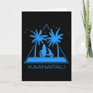 Carte Chemise Kaanapali Plage Kaanapali Maui Hawaï Vacan