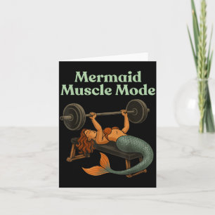 Carte Chemise Mermaid Muscle Mode - Gym Fitness Entraîne