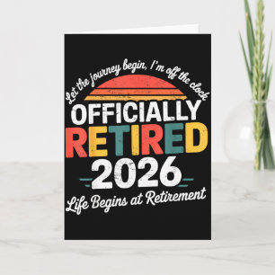 Carte Chemise Officiellement Retraitée 2026 Retraite 202