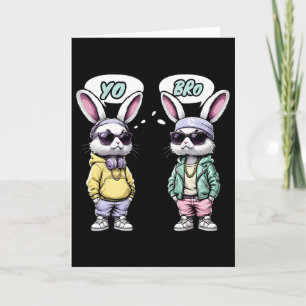 Carte Chemise Pâques 2025 Yo Bro Citation Drôle Hip Hop