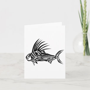 Carte Chemise Poisson-Roche - Cool Rooster Poisson Conce