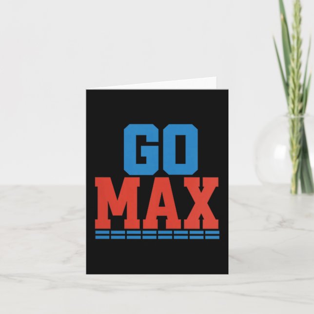 Carte Chemise pour femmes Go Max ! Go Max Go Big ! Ou Go (Devant)