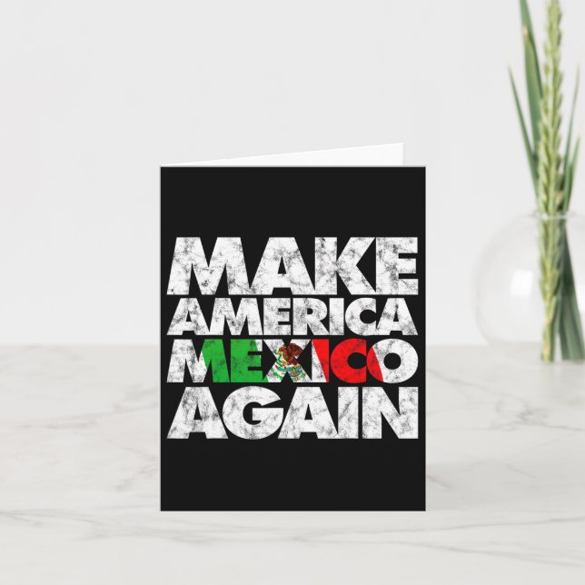 Carte Chemise Républicains Devenu Mexicains Encore1  (Devant)