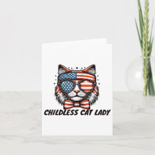 Carte Chemise sans chatte sans enfant Femme sans chatte