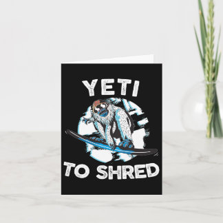 Carte Chemise Shirt Bigfoot Snowboard Yeti Snowboard Sa