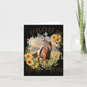 Carte Chemise T avec accent de tournesol et texte de pho