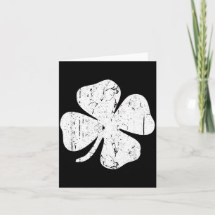Carte Chemise trèfle à quatre feuilles hommes femmes enf