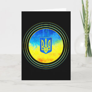 Carte Chemise Ukraine Drapeau ukrainien Ukraine Volodymy